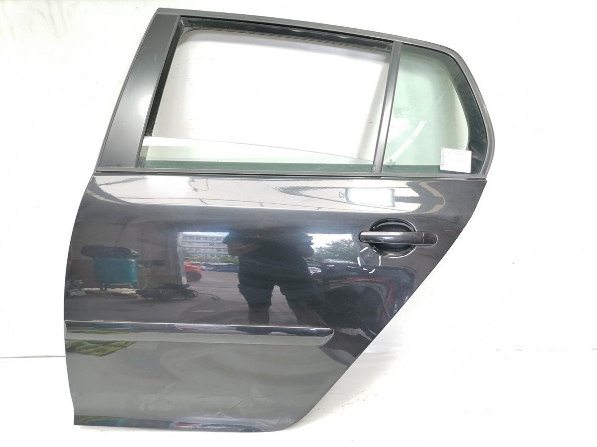 VW Golf 5 original T&uuml;r hinten links LC9Z Black Magic 5-T&uuml;rer Flie&szlig;heck Bj.2004